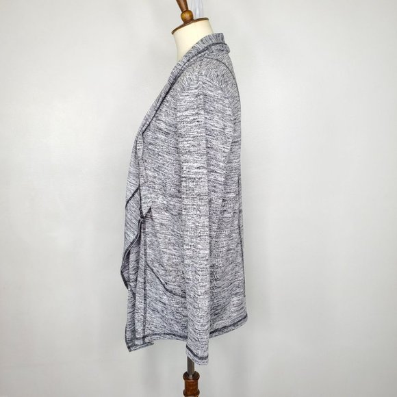 Liz Claiborne Weekend Open Front Knit Cardigan, S - Picture 5 of 12